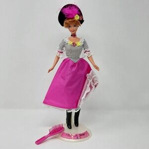 Barbie Dolls of the World French Second Edition Collector Vtg Mattel w/ Stand